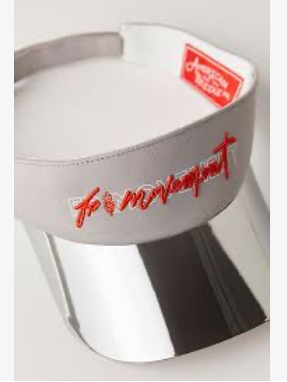 Free people All Set Metallic Visor